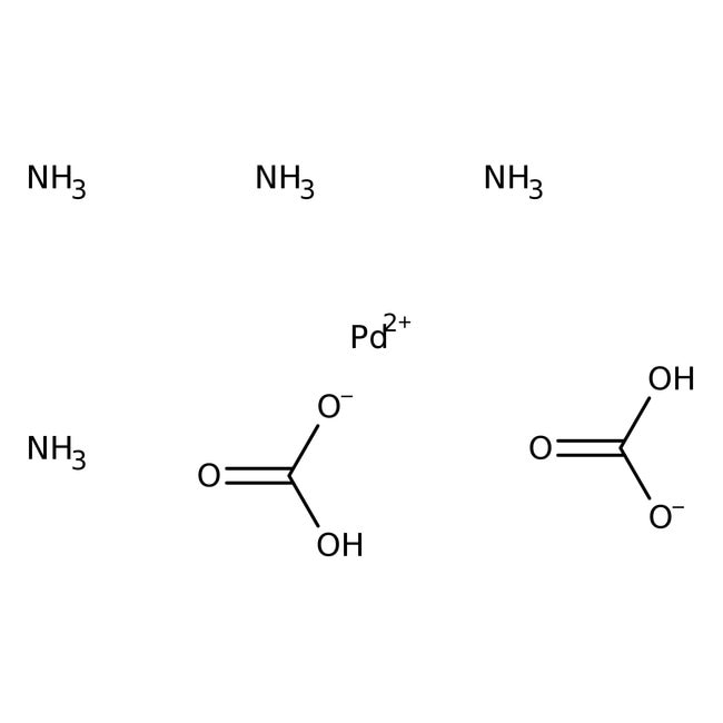Tetraamminepalladium (II) hydrogen carbo