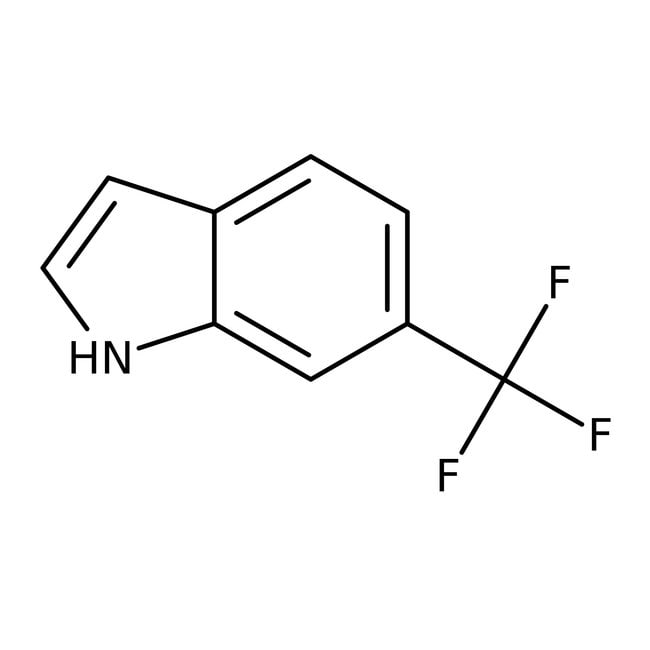 6-(Trifluoromethyl)indole, 97%, C9H6F3N,
