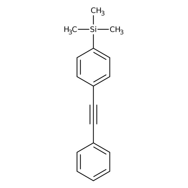 4-(Trimethylsilyl)diphenylacetylen, 99 %
