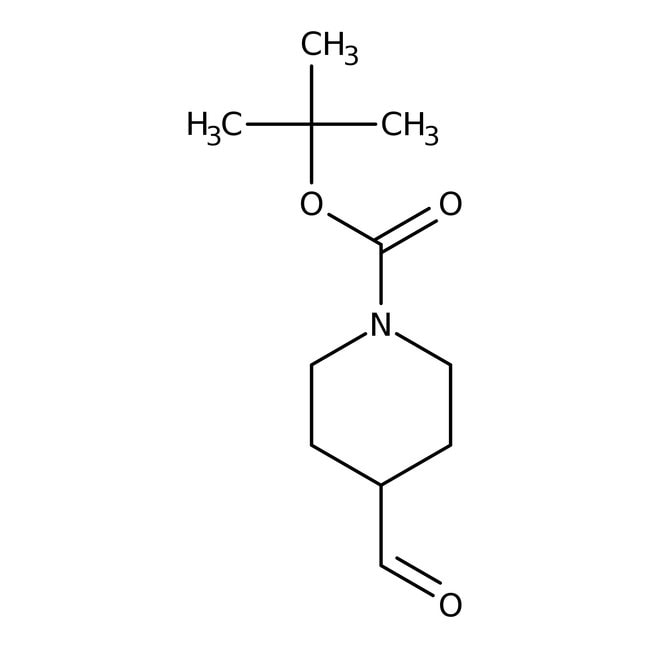 1-Boc-piperidin-4-carboxaldehyd, 97 %, T