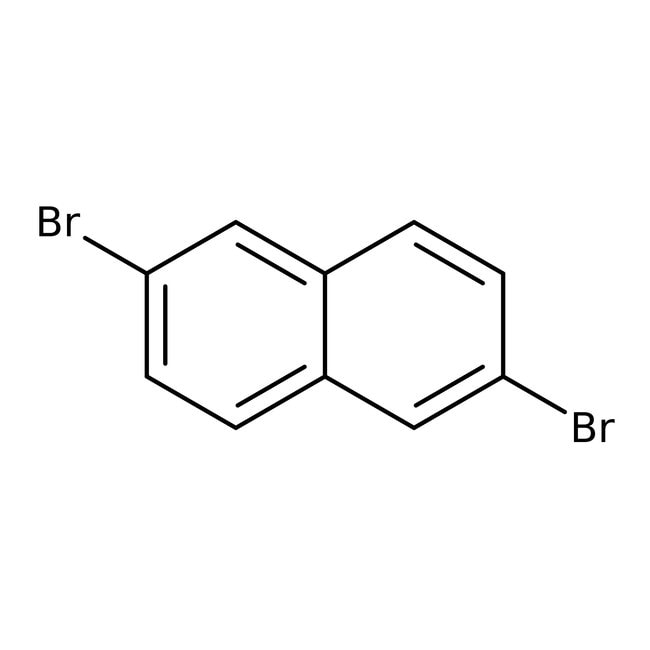 2,6-Dibromonaphthalene, 99%, C10H6Br2, C