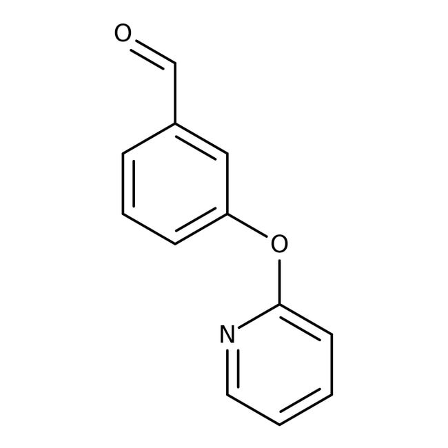 3-(Pyrid-2-yloxy)benzaldehyde, 97%, C12H