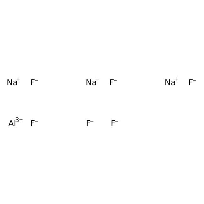 Natriumhexafluoraluminat, 99.5 % (Metall