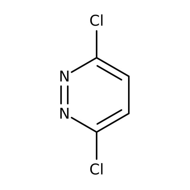 3,6-Dichloropyridazine, 98%, C4H2Cl2N2,