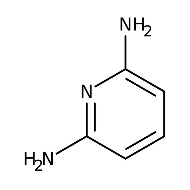 2,6-Diaminopyridine, 98%, C5H7N3, CAS Nu