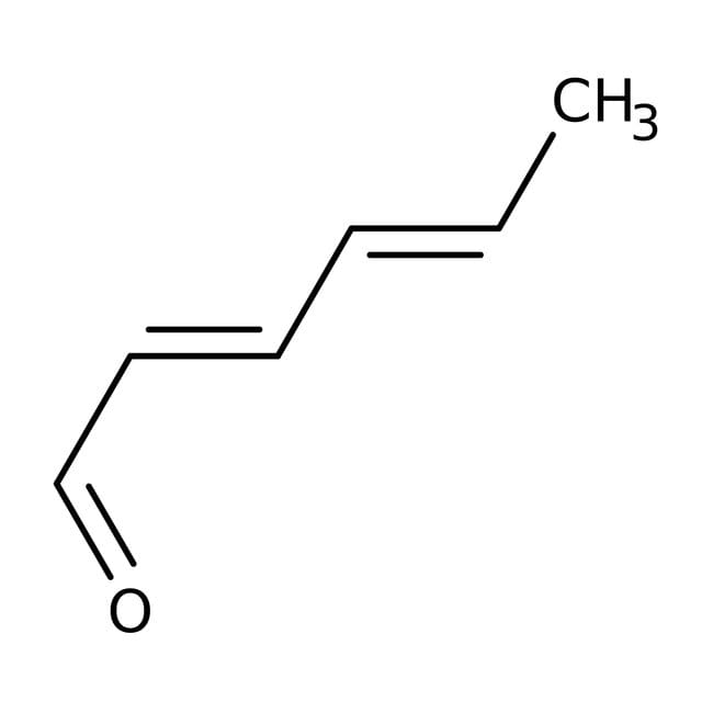 2,4-Hexadienal, 95%, C6H8O, CAS Number-1