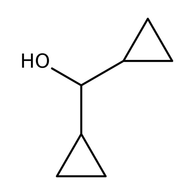 Dicyclopropylmethanol, 97%, C7H12O, CAS