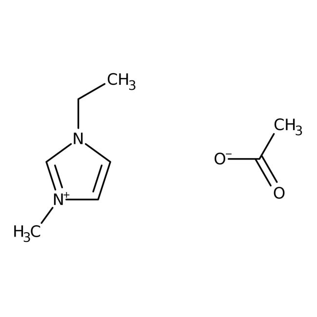 1-Ethyl-3-methylimidazoliumacetat, 97 %,