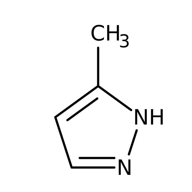 3-Methyl-1H-pyrazole, 97%, C4H6N2, CAS N