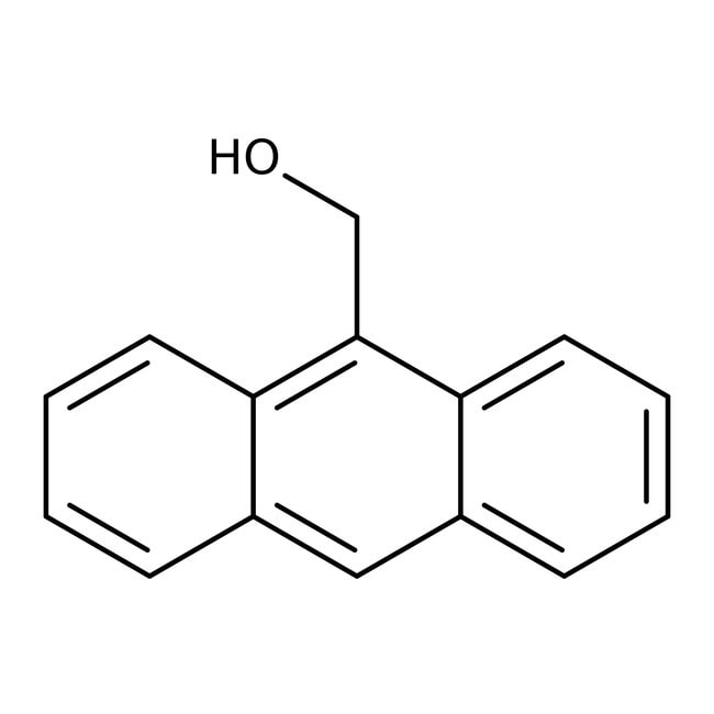 9-Anthracenemethanol, 97%, C15H12O, CAS