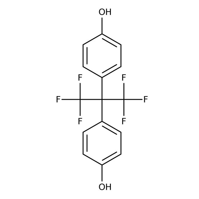 4,4'-(Hexafluorisopropyliden)diphenol, 9