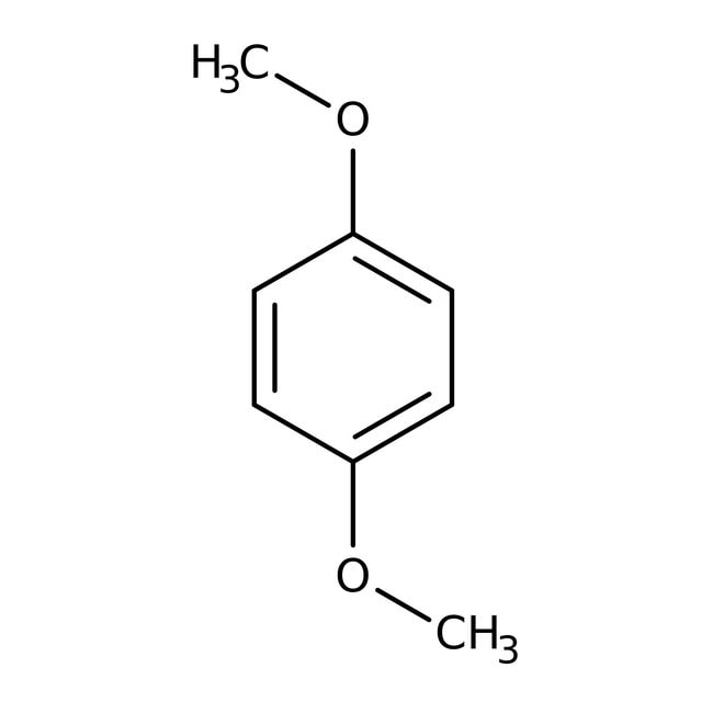 1,4-Dimethoxybenzene, 98%, C8H10O2, CAS