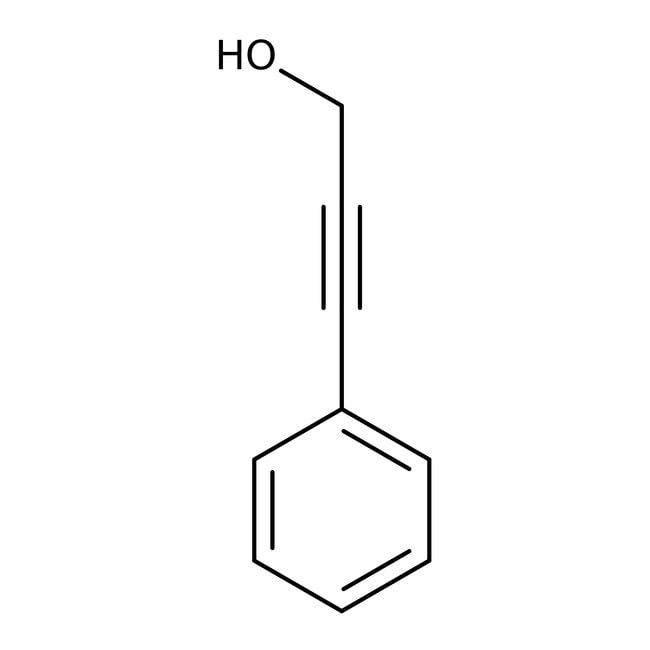 3-Phenyl-2-propyn-1-ol, 97%, C9H8O, CAS