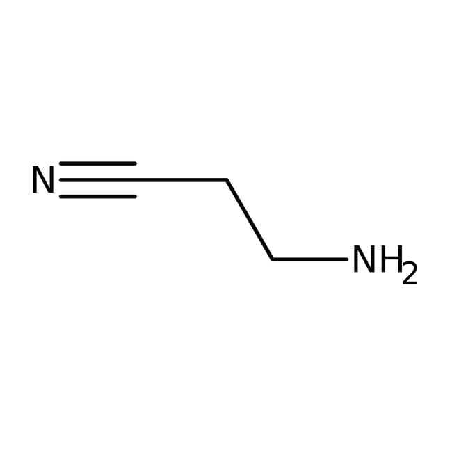 3-Aminopropionitrile, 98%, C3H6N2, CAS N