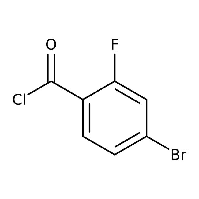 4-Brom-2-fluorbenzoylchlorid, 98 %, Ther