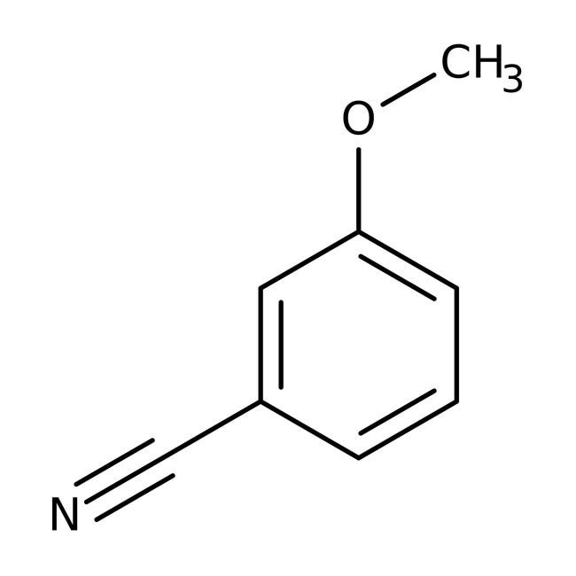 3-Methoxybenzonitrile, 98%, C8H7NO, CAS
