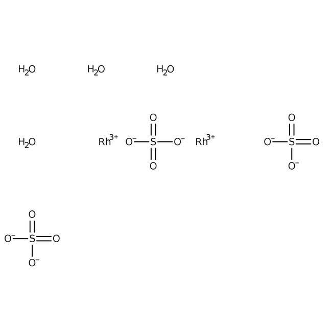 Rhodium(III) sulfate tetrahydrate, 99.99