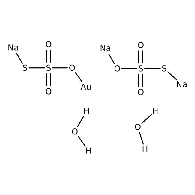 Gold(I)-natriumthiosulfat-Hydrat, 99.9 %