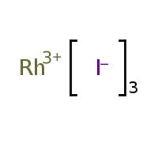 Rhodium(III) iodide, 99.9%, CAS Number-1