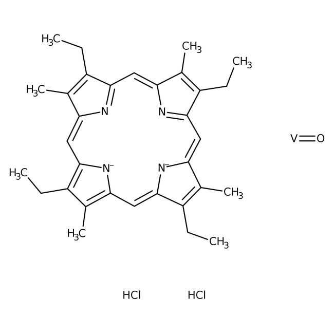 Vanadium(IV) etioporphyrin III oxide, C3