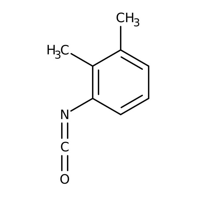 2,3-Dimethylphenyl isocyanate, 99%, C9H9
