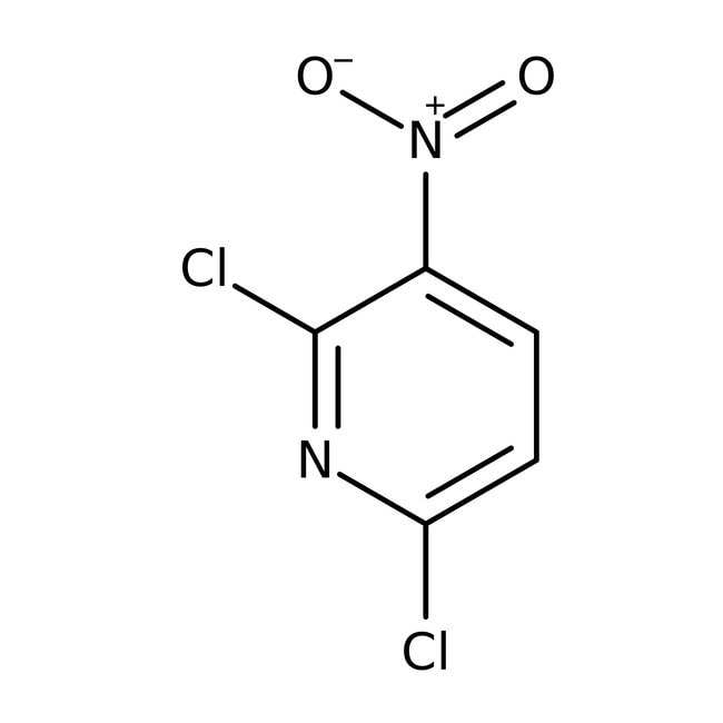 2,6-Dichloro-3-nitropyridine, 97%, C5H2C