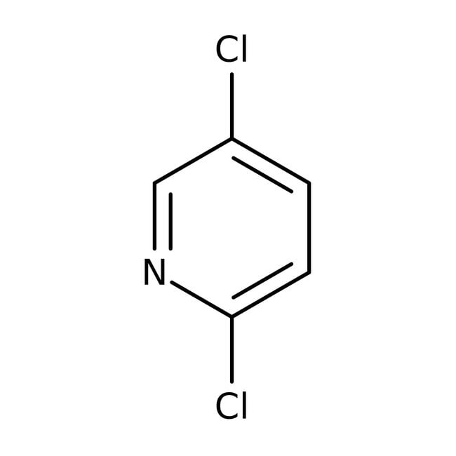 2,5-Dichloropyridine, 98%, C5H3Cl2N, CAS