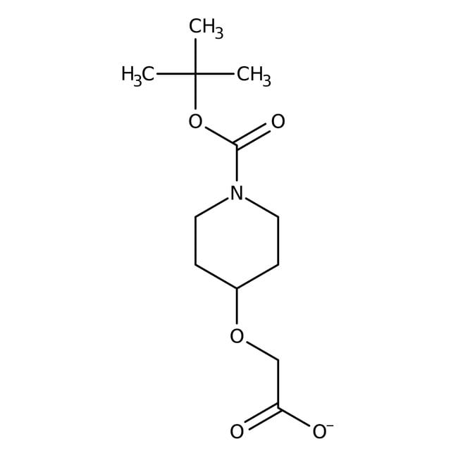 (1-Boc-4-piperidinyloxy)-essigsäure, 95 