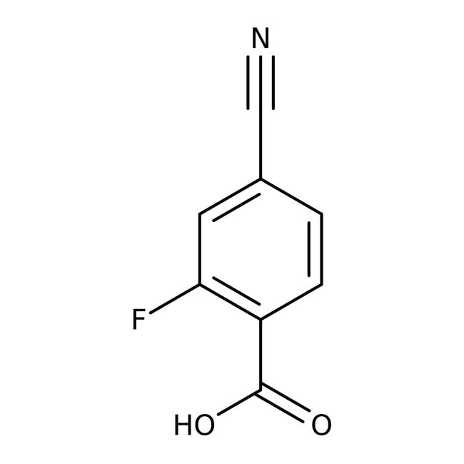 4-Cyano-2-Fluorobenzoesäure, 98 %, Therm
