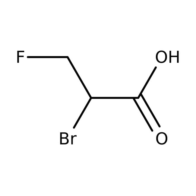 2-Bromo-3-fluoropropionic acid, 96%, C3H