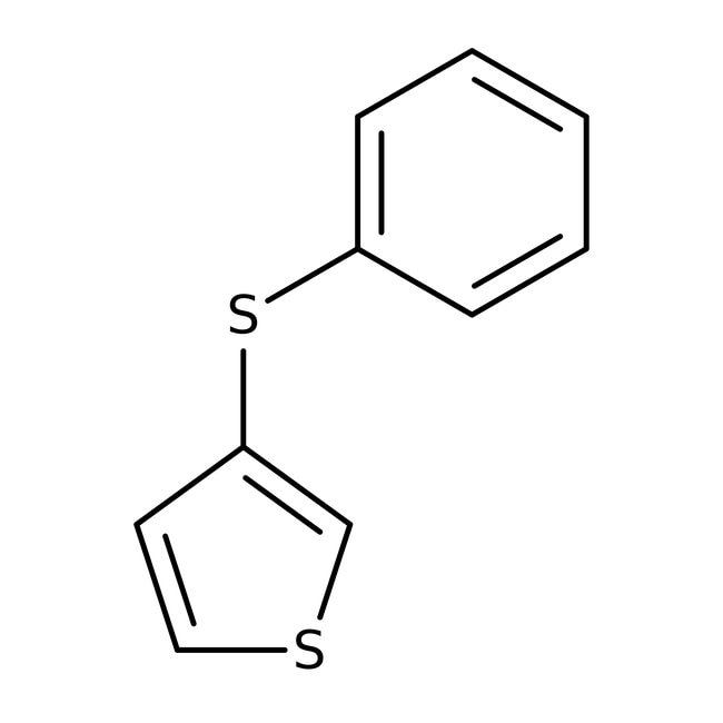 3-(Phenylthio)thiophene, 97%, C10H8S2, C