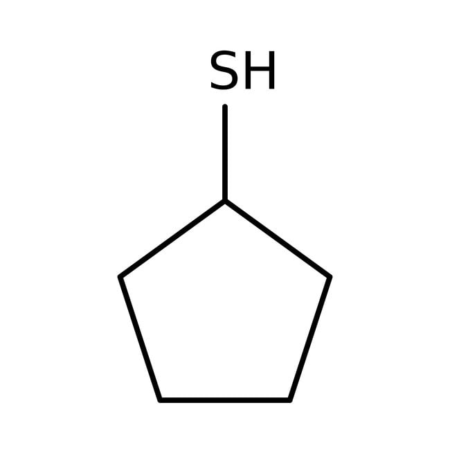 Cyclopentanethiol, 97%, C5H10S, CAS Numb