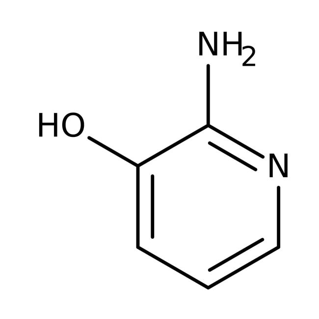 2-Amino-3-hydroxypyridine, 98%, C5H6N2O,