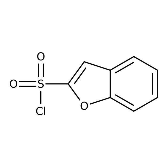 1-Benzofuran-2-sulfonyl chloride, 97%, C