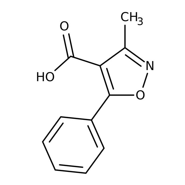 3-Methyl-5-phenyl-4-isoxazolecarboxylic