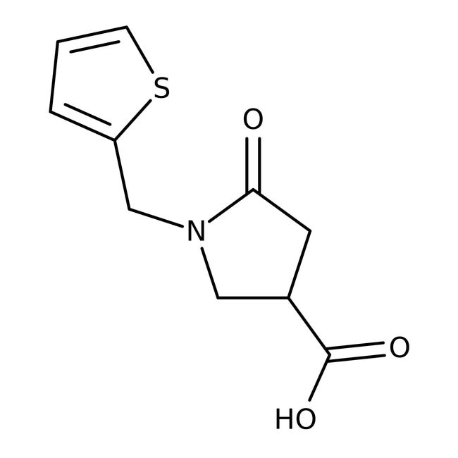 5-Oxo-1-(2-thienylmethyl)pyrrolidine-3-c