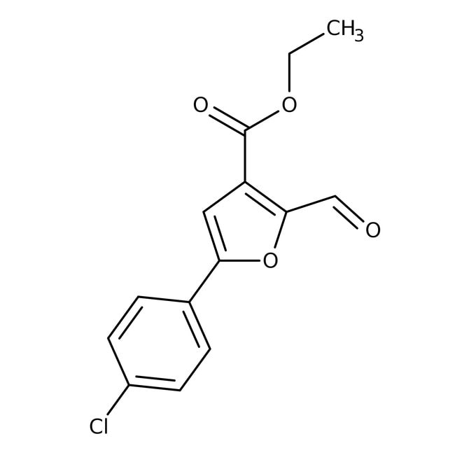 Ethyl-5-(4-chlorphenyl)-2-formyl-3-furoa