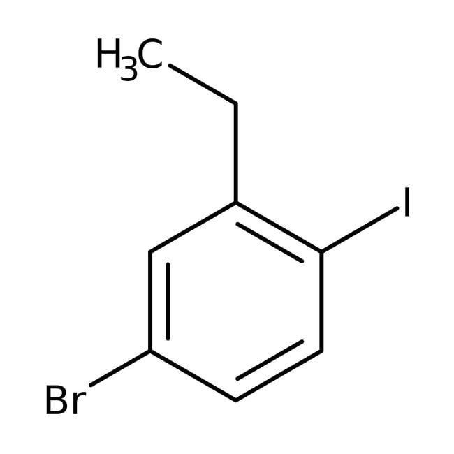4-Brom-2-ethyl-1-iodbenzol, 97 %, stab.