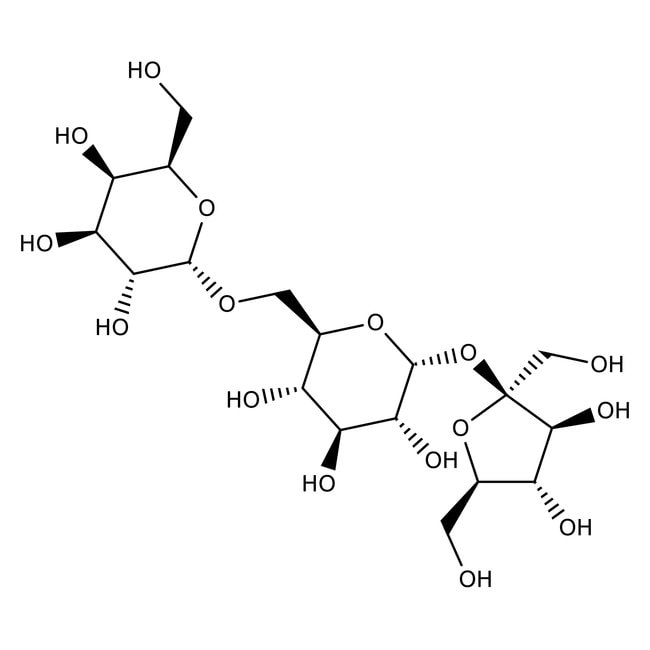 D-(+)-Raffinose pentahydrate, C18H42O21,