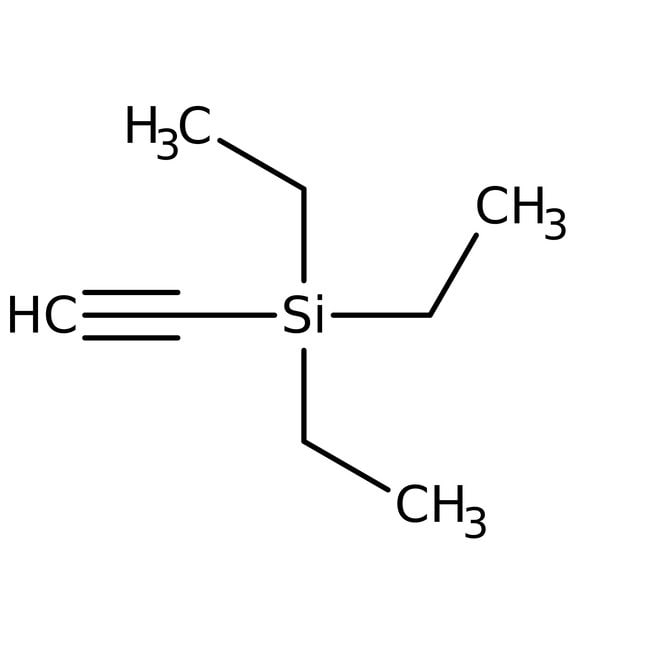 (Triethylsilyl)acetylene, 97%, C8H16Si,