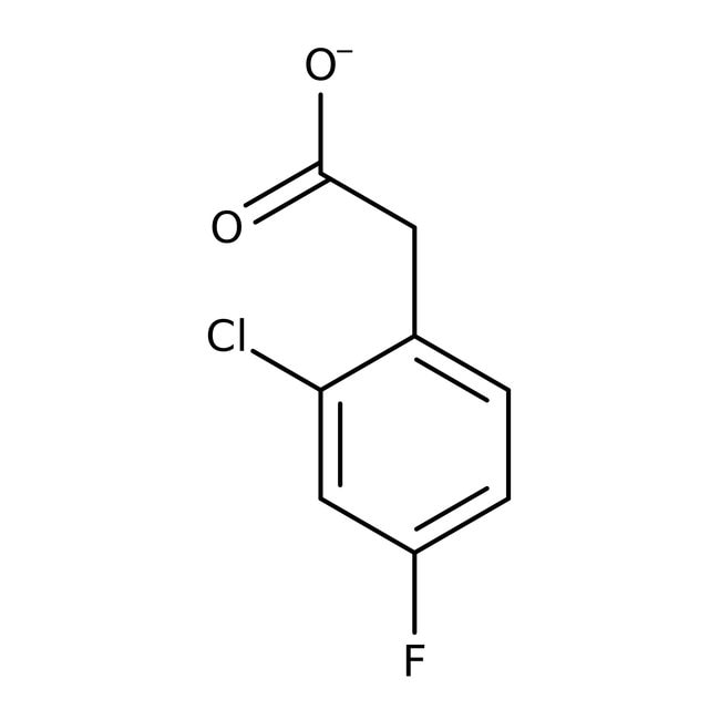 2-Chlor-4-Fluorphenylessigsäure, 97 %, T