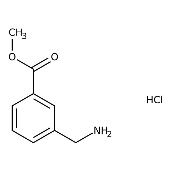 3-Aminomethylbenzoic acid methyl ester h