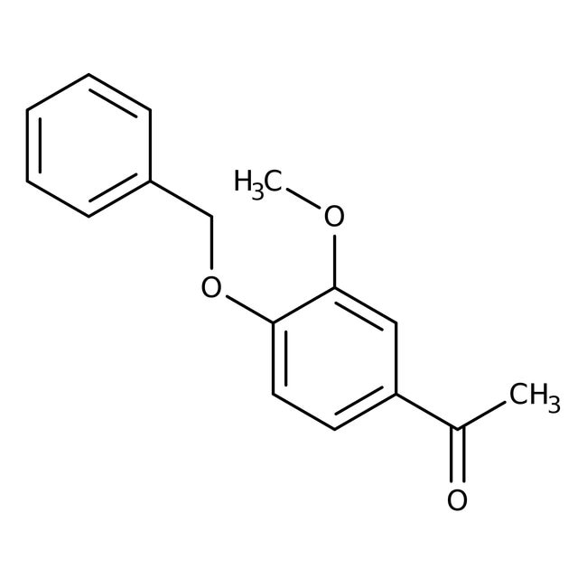 4'-Benzyloxy-3'-methoxyacetophenon, 98 %