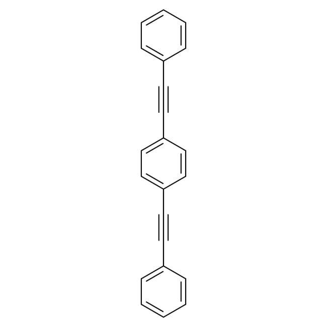 1,4-Bis(phenylethynyl)benzene, 97%, C22H