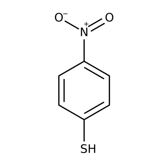 4-Nitrothiophenol, 80%, C6H5NO2S, CAS Nu