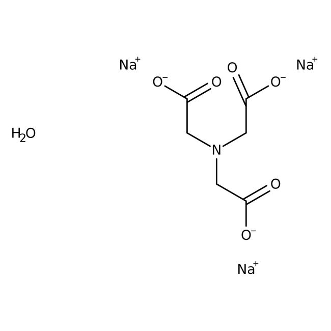 Nitrilotriacetic acid trisodium salt mon