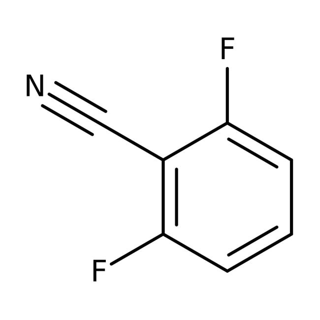2,6-Difluorobenzonitrile, 98%, C7H3F2N,