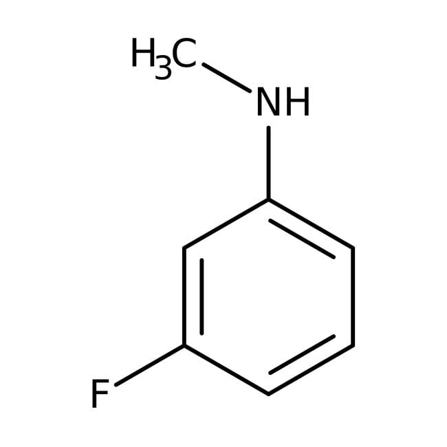 3-Fluoro-N-methylaniline, 97%, C7H8FN, C