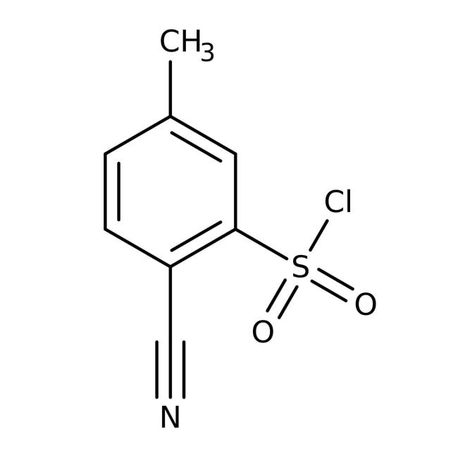 2-Cyano-5-methylbenzenesulfonyl chloride