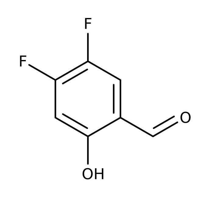4,5-Difluorsalicylaldehyd, 98 %, Thermo